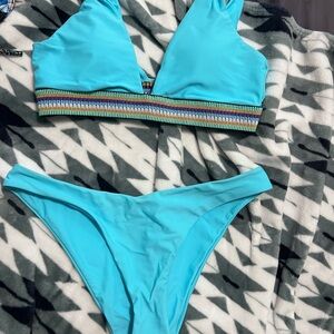 Vibrant Blue Bikini Set